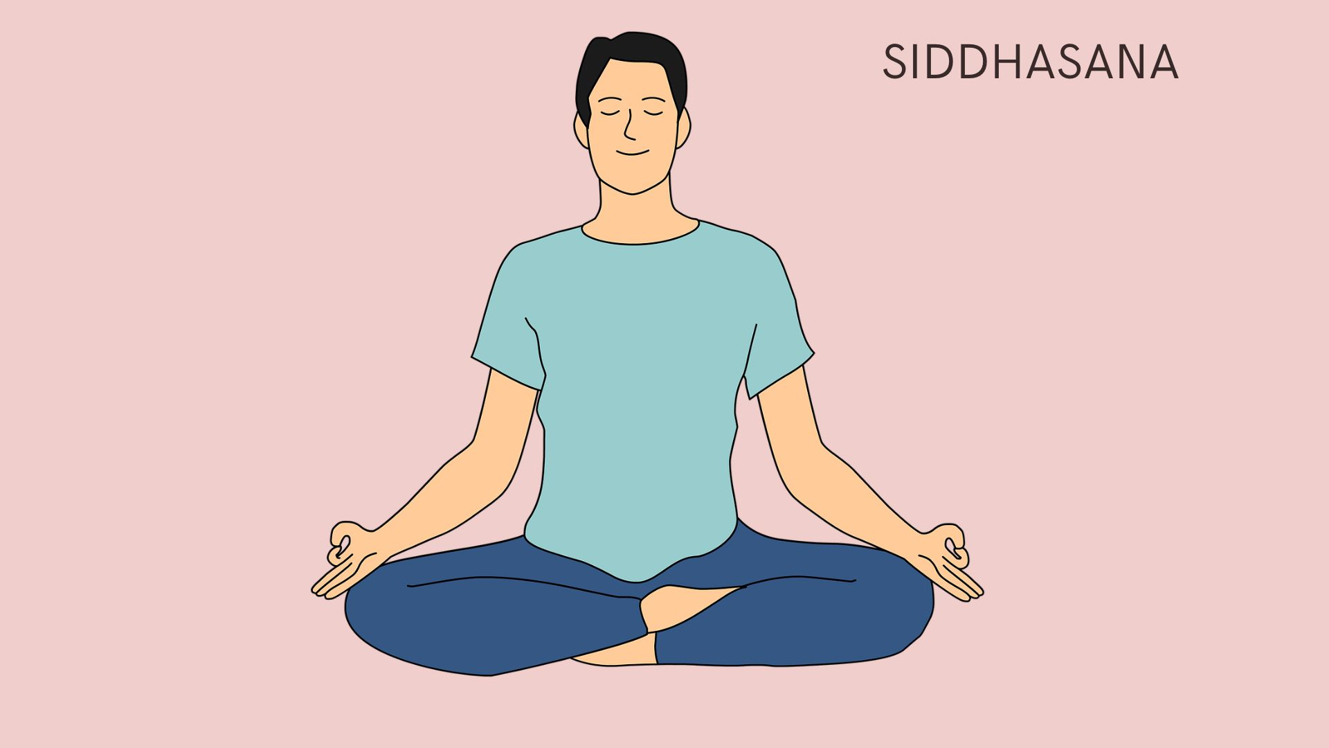 Sporty young woman practicing yoga, sitting in Half Lotus exercise, Siddhasana  pose, indoor, People Stock Footage ft. activity & asana - Envato Elements